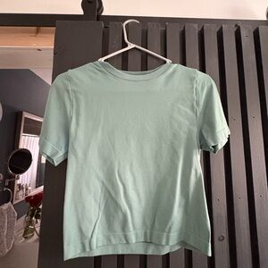 Mint Green Short Sleeve Top